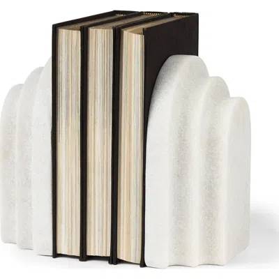Mercana Empire Resin Arc Book End Set In Multi