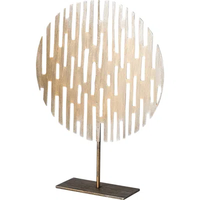 Mercana Ezra 13l X 3w Gold Metal Circular Decorative Object