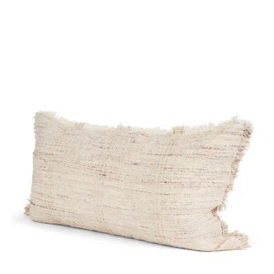 Mercana Fraye 14x26 Oatmeal Multi-tone Blend Decorative Pillow Cover In Neutral