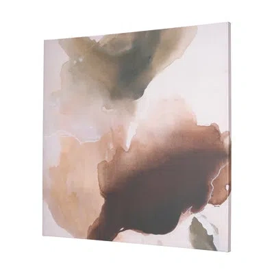 Mercana Free Beginnings By Ira Havuka A Hand Embelished Textured Canvas In Restrained Beginnings