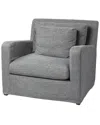 Mercana Furniture & Decor Denly Iii Castlerock Slipcover Arm Chair
