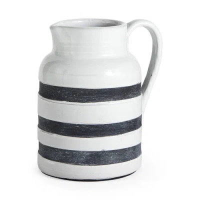 Mercana Harmon Ii Large Ceramic Jug In Black