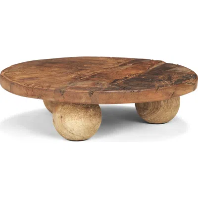 Mercana Kerra Solid Reclaimed Wood Tray In Brown