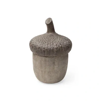 Mercana Mandor I 6l X 6w Bresin Acorn Box In Gray