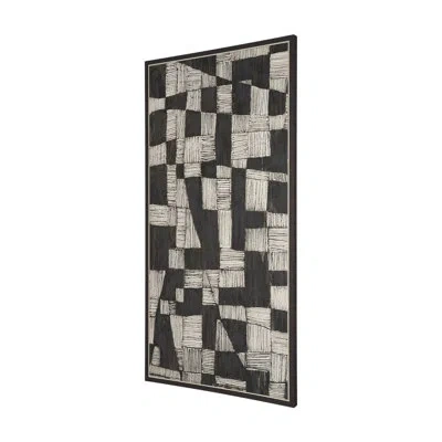 Mercana Occurrence Ii By  Studio Hand Embelished Textured Framed Canvas Artwork