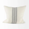 Mercana Rectangular Pillow Cover In Ivory,gray