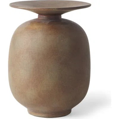 Mercana Rylee Ceramic Vase In Brown
