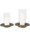 Mercana Set Of 2 Vivian Hurricane Candle Holders