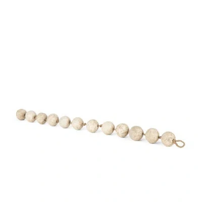 Mercana Varamala Sphere Garland In White
