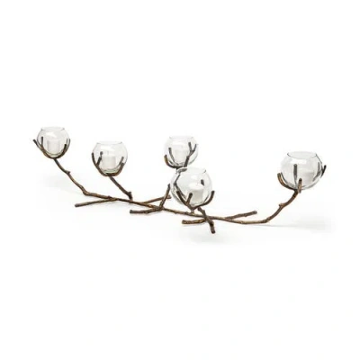 Mercana Vine Candle Table Candle Holder In White