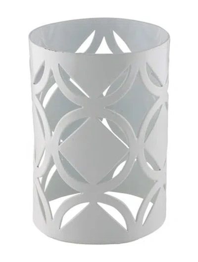 Pre-owned Mercedes Castillo Geo Cutout Cuff, 8.25" In White