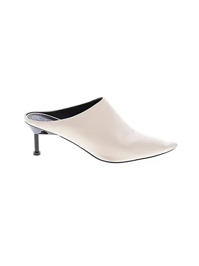 Pre-owned Mercedes Castillo Mule/clog In Ivory