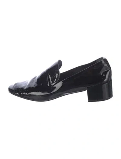 Pre-owned Mercedes Castillo Patent Leather Loafers In Black