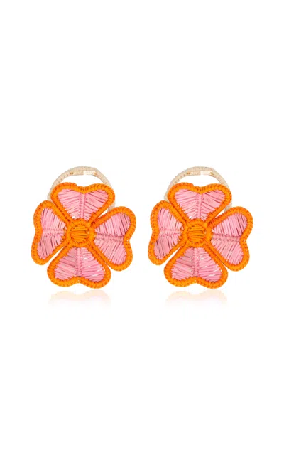 Mercedes Salazar Blossom Napkin Ringsset Of 2 In Multi