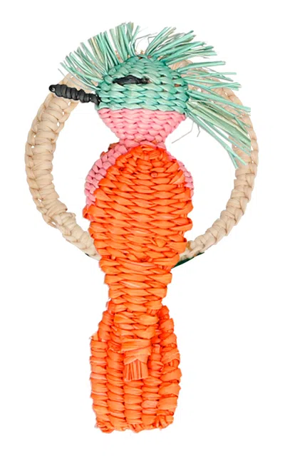 Mercedes Salazar Carpintero Napkin Ring In Orange