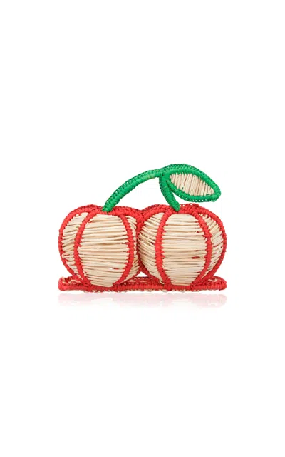 Mercedes Salazar Cherry Love Napkin Holder In Multi