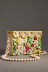 Mercedes Salazar Flower And Bee Handbag In Multicolor