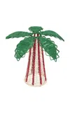 Mercedes Salazar La Palma Small Candle Holder In Green