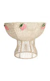Mercedes Salazar Lemon Pink Bowl In Neutral