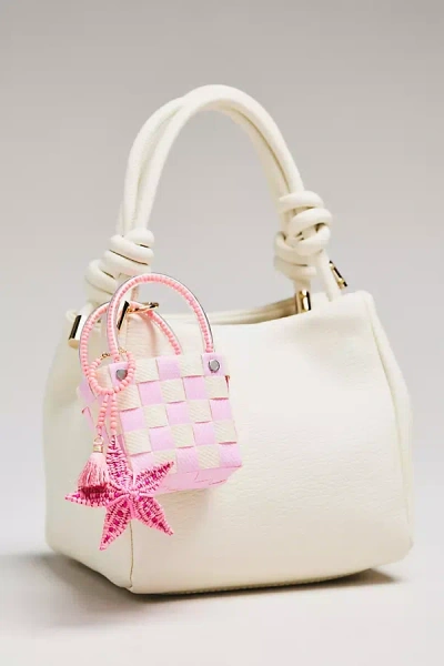 Mercedes Salazar Mini Zuncho Keychain In Pink