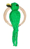 Mercedes Salazar Periquito Napkin Ring In Green