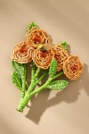 Mercedes Salazar Roses & Bee Brooch