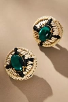 Mercedes Salazar Starry Post Earrings In Green