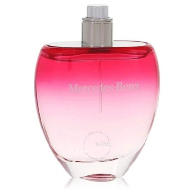Mercedes-benz Ladies  Rose Edt Spray 3.0 oz (tester) Fragrances 3595471032096 In Rose / White