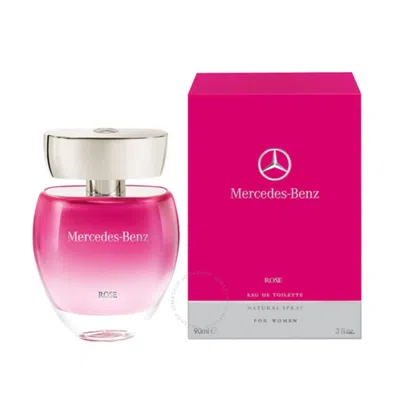 Mercedes-benz Ladies Rose Edt Spray 3.0 oz Fragrances 3595471026248 In White