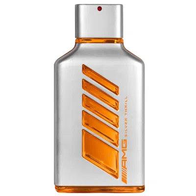 Mercedes-benz Men's Amg Silver Thrill Edp Spray 3.3 oz Fragrances 3595471095329 In White