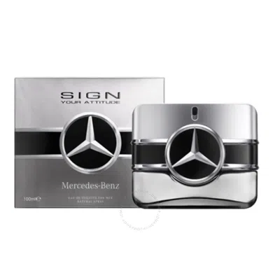 Mercedes-benz Men's Sign Your Attitude Edt 3.4 oz Fragrances 3595471024008 In N/a