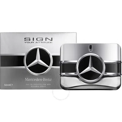 Mercedes-benz Men's Sign Your Attitude Edt Spray 1.7 oz Fragrances 3595471024299
