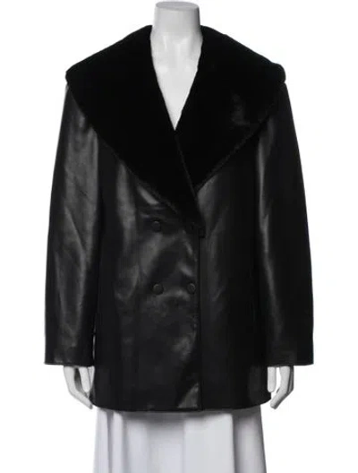 Pre-owned Mercer Collective Coat In Black