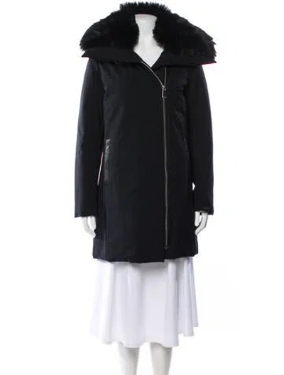 Pre-owned Mercer Collective Nylon Parka In Black