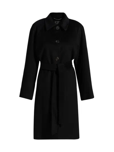 Mercer Collective Women's Belted Wool-blend Coat In Black