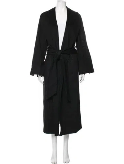 Pre-owned Mercer Collective Wool Coat In Black
