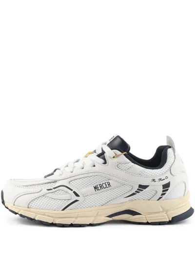 Mercer Re-run Panelled Sneakers In White