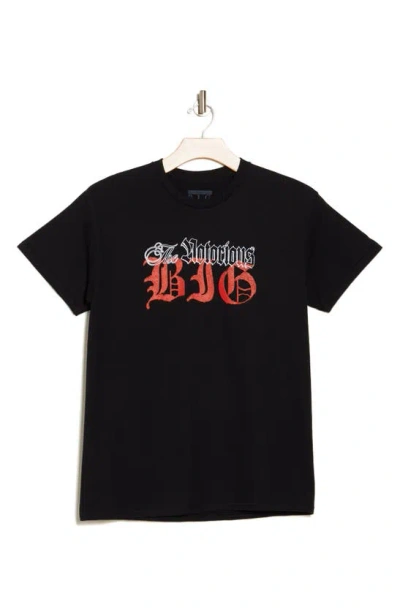 Merch Traffic Biggie Gothic Graphic T-shirt In Black