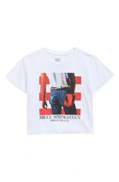 Merch Traffic Bruce Springsteen Graphic T-shirt In White