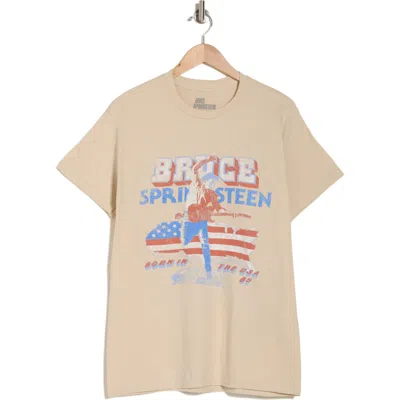 Merch Traffic Bruce Springsteen Graphic T-shirt In Tan