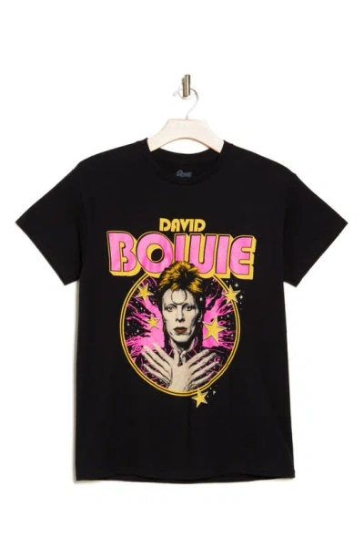 Merch Traffic David Bowie Photo Graphic T-shirt In Black