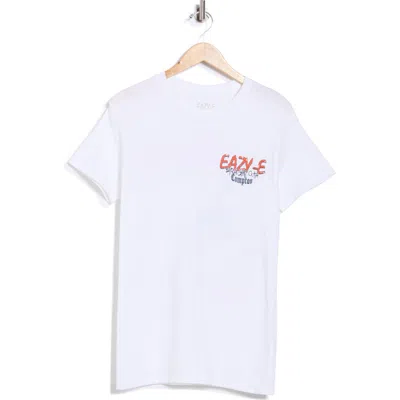 Merch Traffic Easy-e Straight Outta Compton Graphic T-shirt In White
