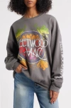 Merch Traffic Fleetwood Mac Floral Graphic Sweatshirt In Multi