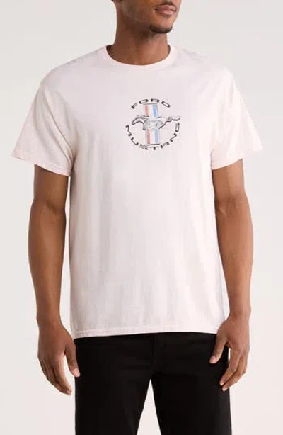 Merch Traffic Ford Mustang Graphic T-shirt In White