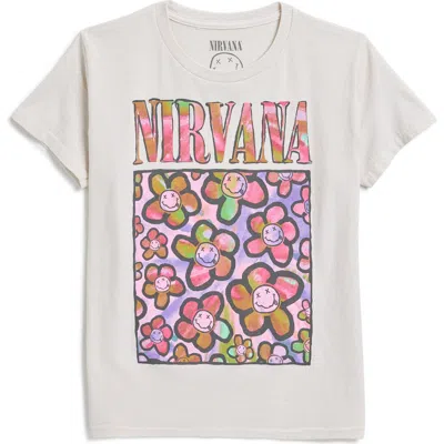 Merch Traffic Kids' Nirvana Flowers Graphic T-shirt