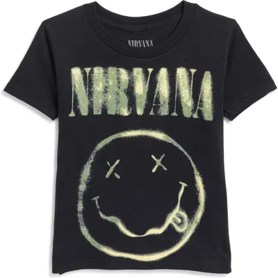Merch Traffic Kids' Nirvana Smiley Graphic T-shirt