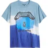 Merch Traffic Metallica Ride The Lightening Graphic T-shirt