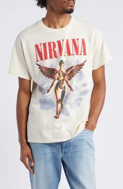 Merch Traffic Nirvana Album Graphic T-shirt In Violet