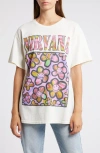 MERCH TRAFFIC MERCH TRAFFIC NIRVANA OVERSIZE COTTON GRAPHIC T-SHIRT