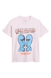 Merch Traffic Pink Floyd 1994 'the Division Bell' Graphic T-shirt In Pink